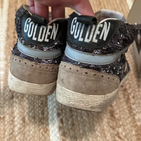 Golden goose midstars- sequin, blue, and pink - Picture 7 of 8